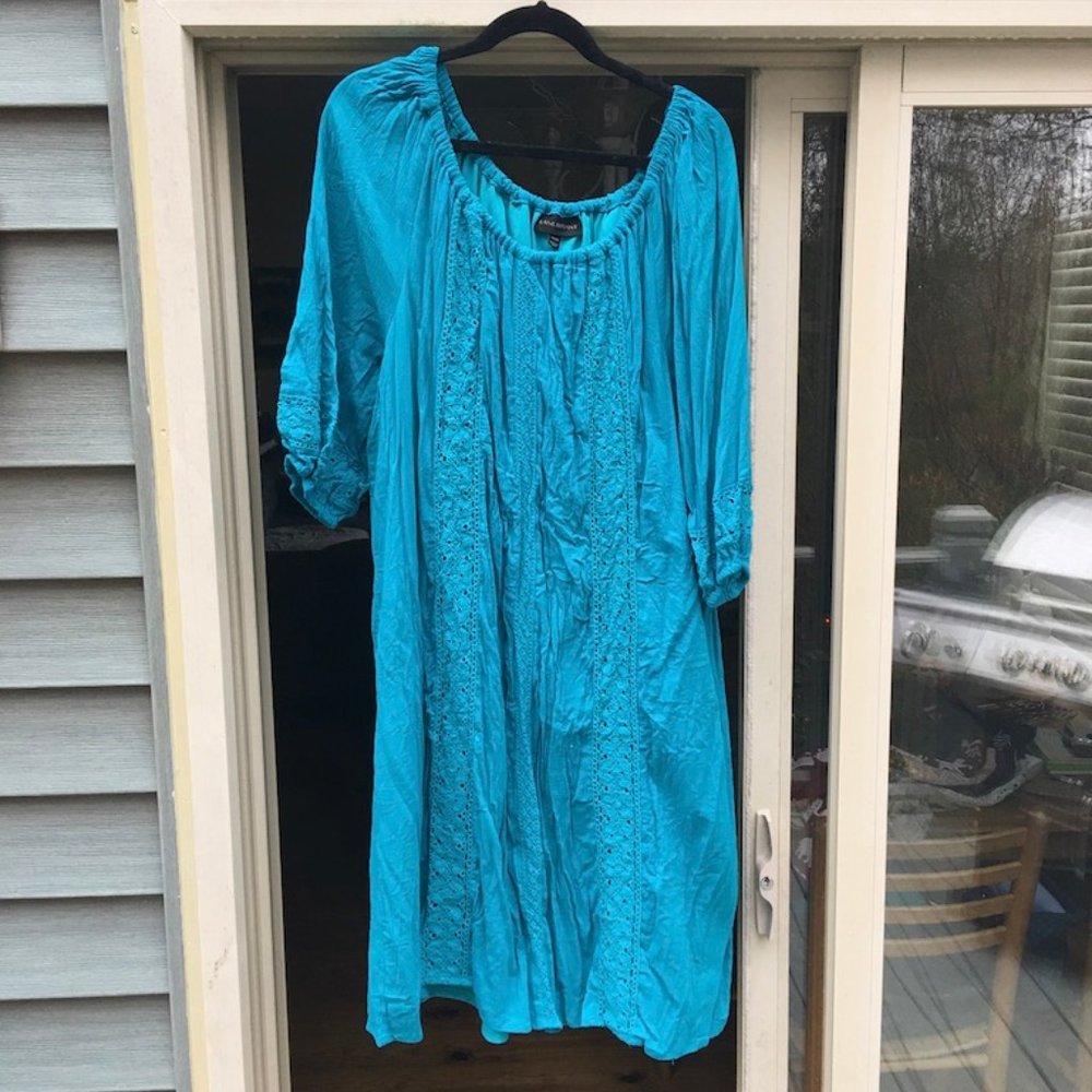 Lane Bryant 26/28 dress with crochet detail